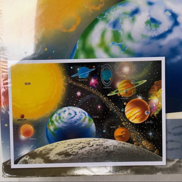 Melissa & Doug Solar System Floor Puzzle 48 Piece 3’x2’ Ages 3+ Planets New - Picture 9 of 11